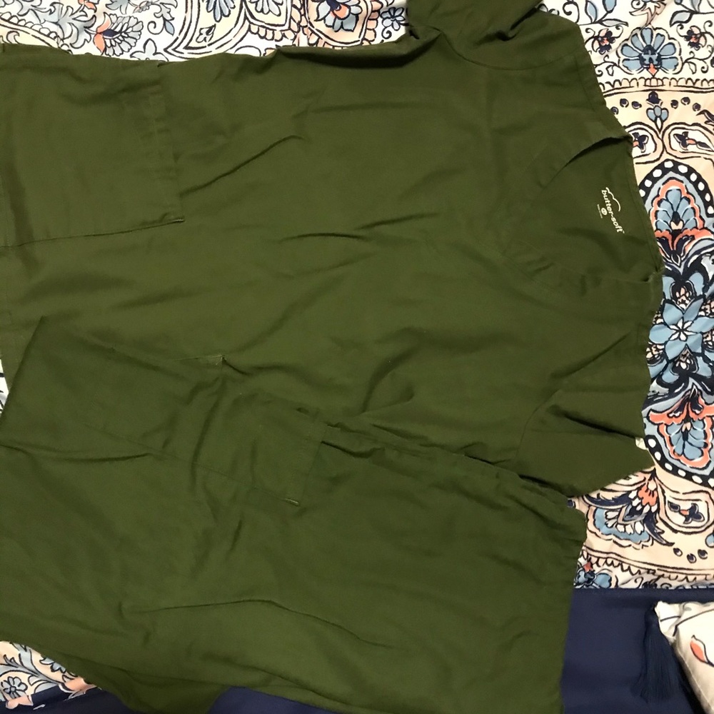 Olive Green Women’s Scrub Set